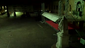 LIVE Camera Πόλη Cento - Πλατεία Piazza del Guercino, Ferrara