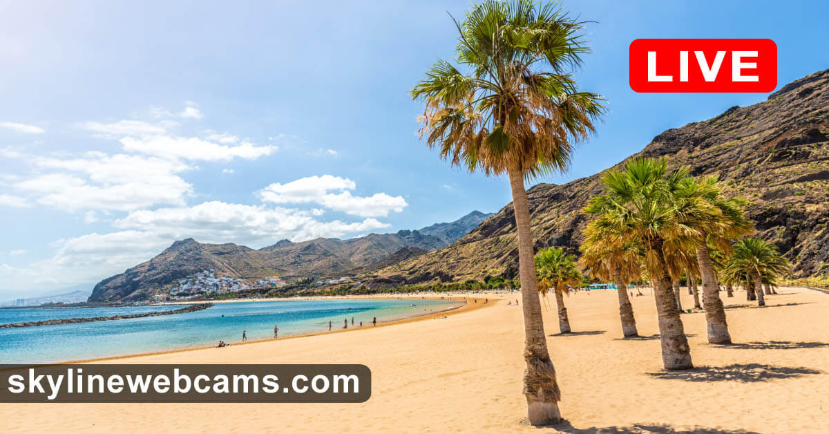 keuken krant gips LIVE】 Webcam Playa de Las Teresitas - Tenerife | SkylineWebcams