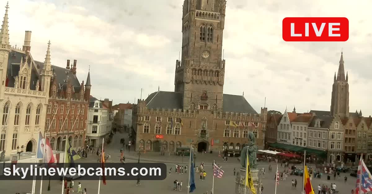 Rand Rijke man Acquiesce LIVE】 Webcam Bruges | SkylineWebcams