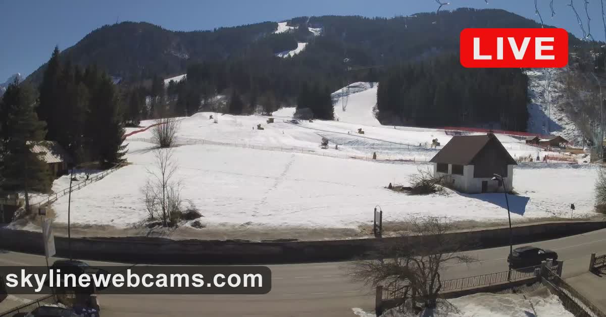 Vochtigheid zijn Reclame LIVE】 Webcam a Camporosso - Tarvisio | SkylineWebcams