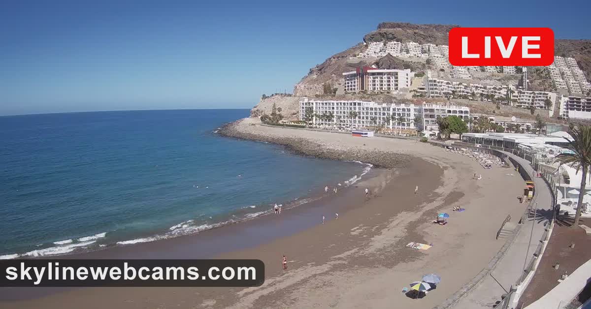 Encantador Miseria Herencia EN VIVO】 Cámara web en Mogán - Playa del Cura | SkylineWebcams