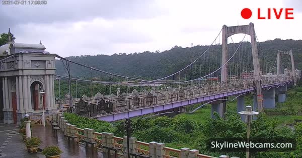 【LIVE】 Live Cam Daxi Bridge - Taiwan | SkylineWebcams