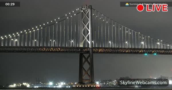【LIVE】 实况摄像头 旧金山天际线 | SkylineWebcams