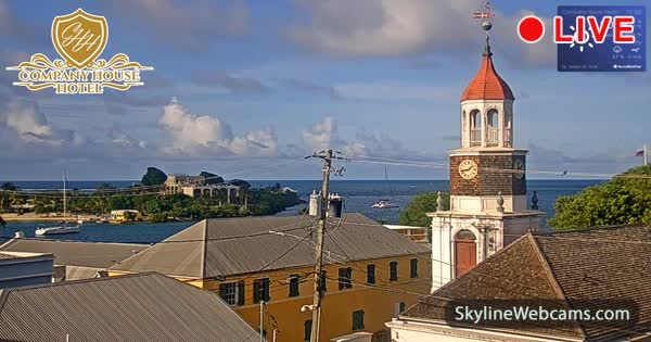 Live Webcam En Direct Panorama De Christiansted Usvi Skylinewebcams Hot Sex Picture