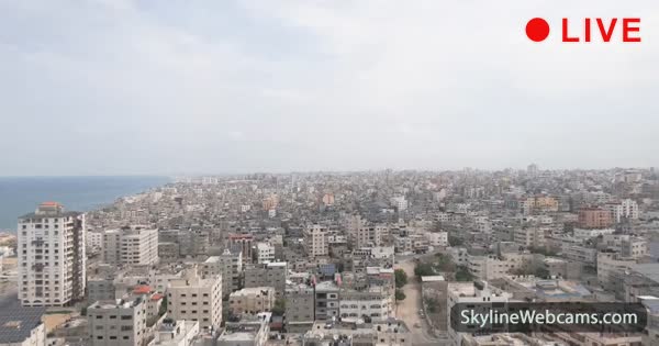 【LIVE】 Webcam Gaza - Palestine | SkylineWebcams