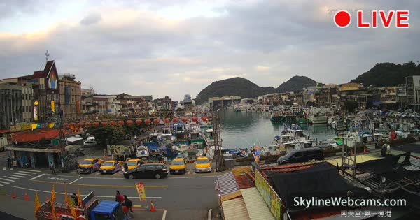 【LIVE】 Live Cam Su'ao - Nanfangao Fishing Port | SkylineWebcams