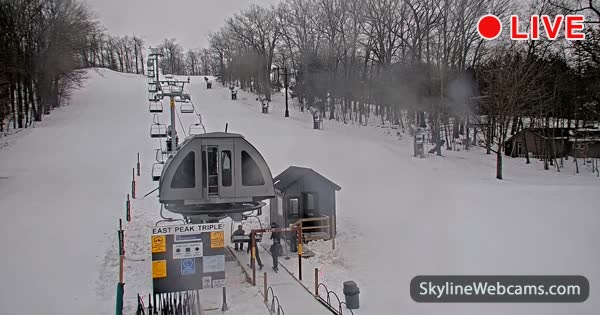 【LIVE】 Live Cam Caberfae Peaks - Michigan | SkylineWebcams