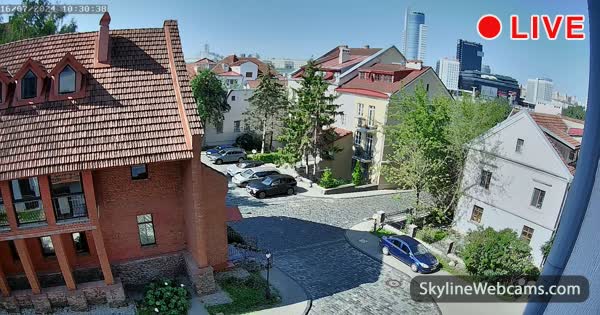 【LIVE】 Веб-камера Минск - Троицкое предместье | SkylineWebcams