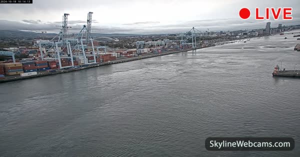 LIVE Live Cam Port Of Dublin SkylineWebcams LIVE Live Cam Port Of Dublin SkylineWebcams