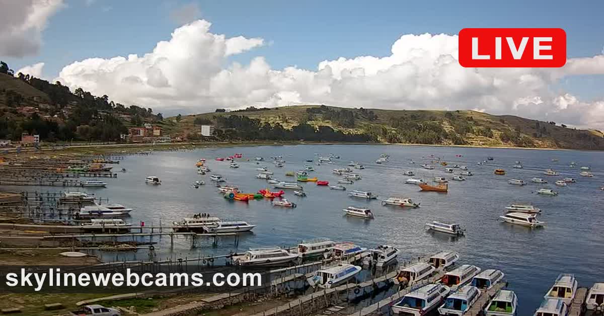 Live Cam Copacabana - Bolivia | SkylineWebcams