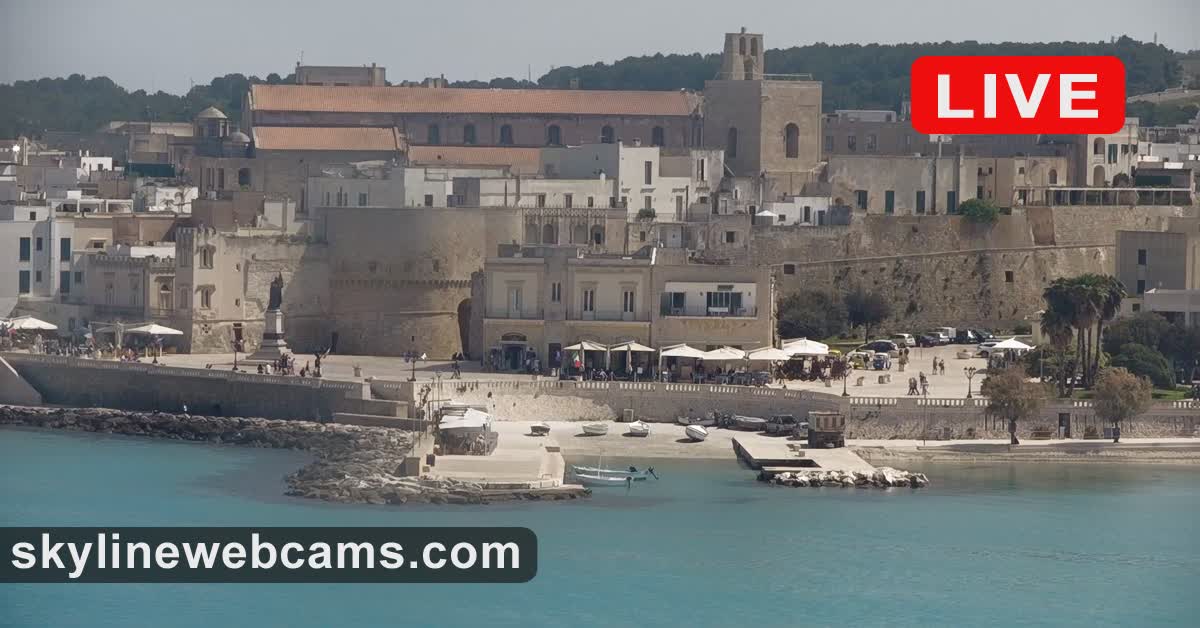 Preview delle webcam di Spettacolare vista Otranto con tour
