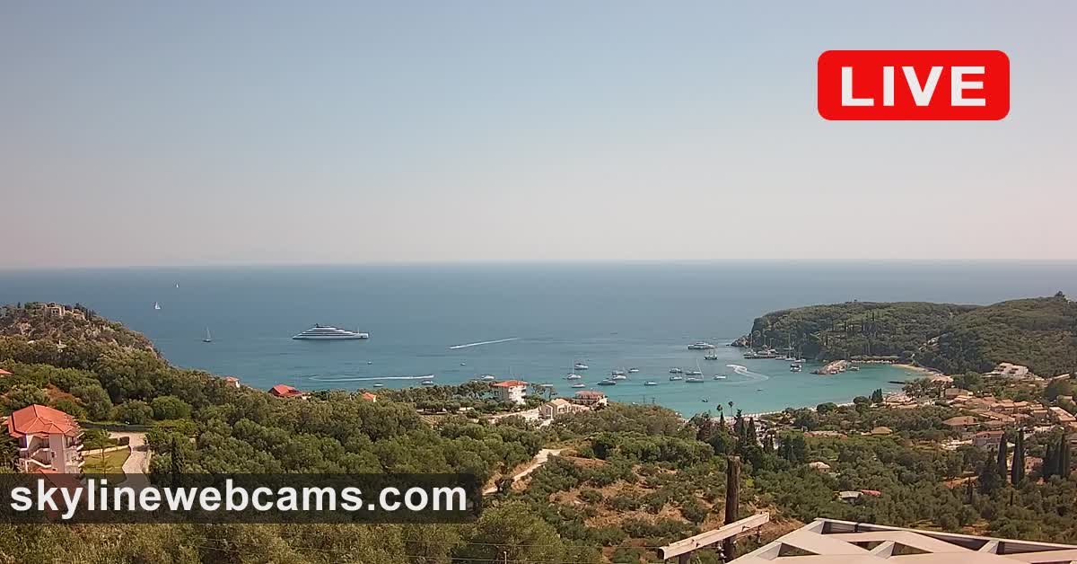 Webcam Panorama von Parga - Preveza | SkylineWebcams