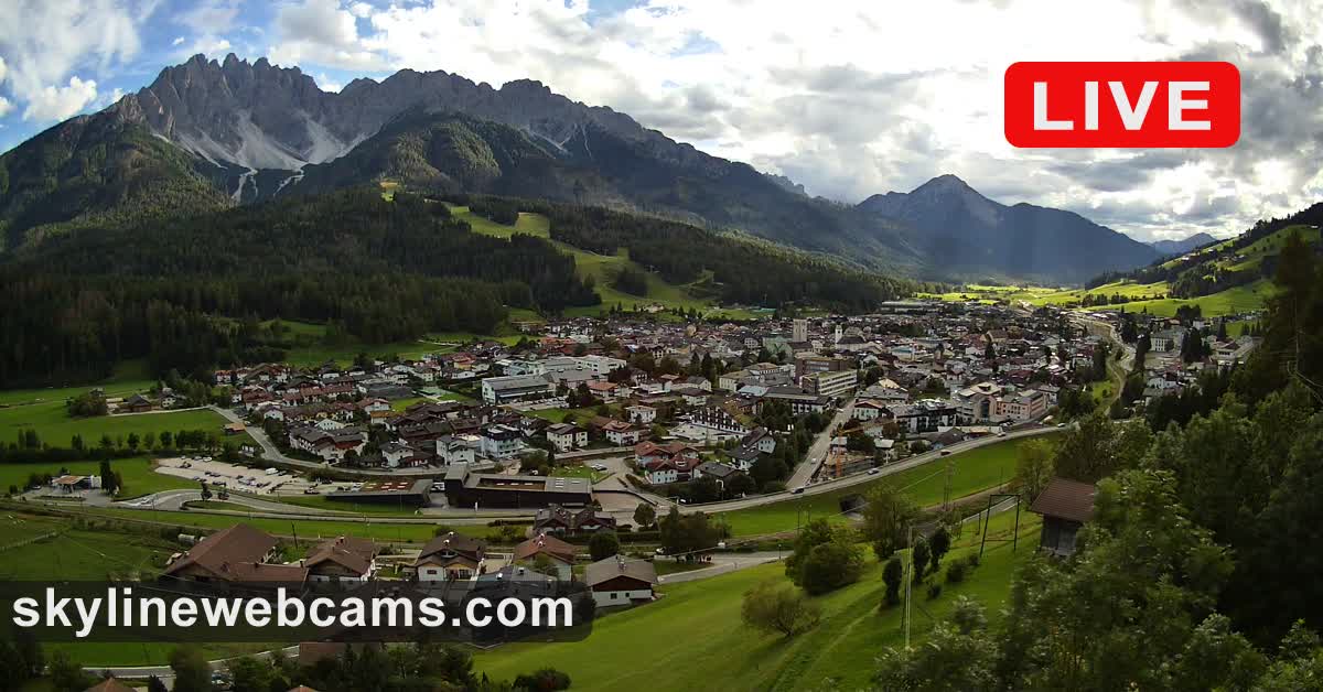 Cámara web en directo Dolomitas Innichen SkylineWebcams