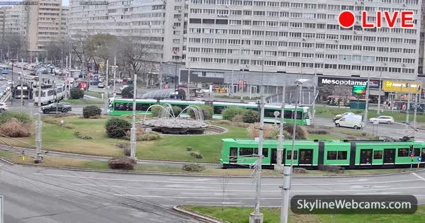 【LIVE】 Live Cam Bucharest - Obor Square | SkylineWebcams