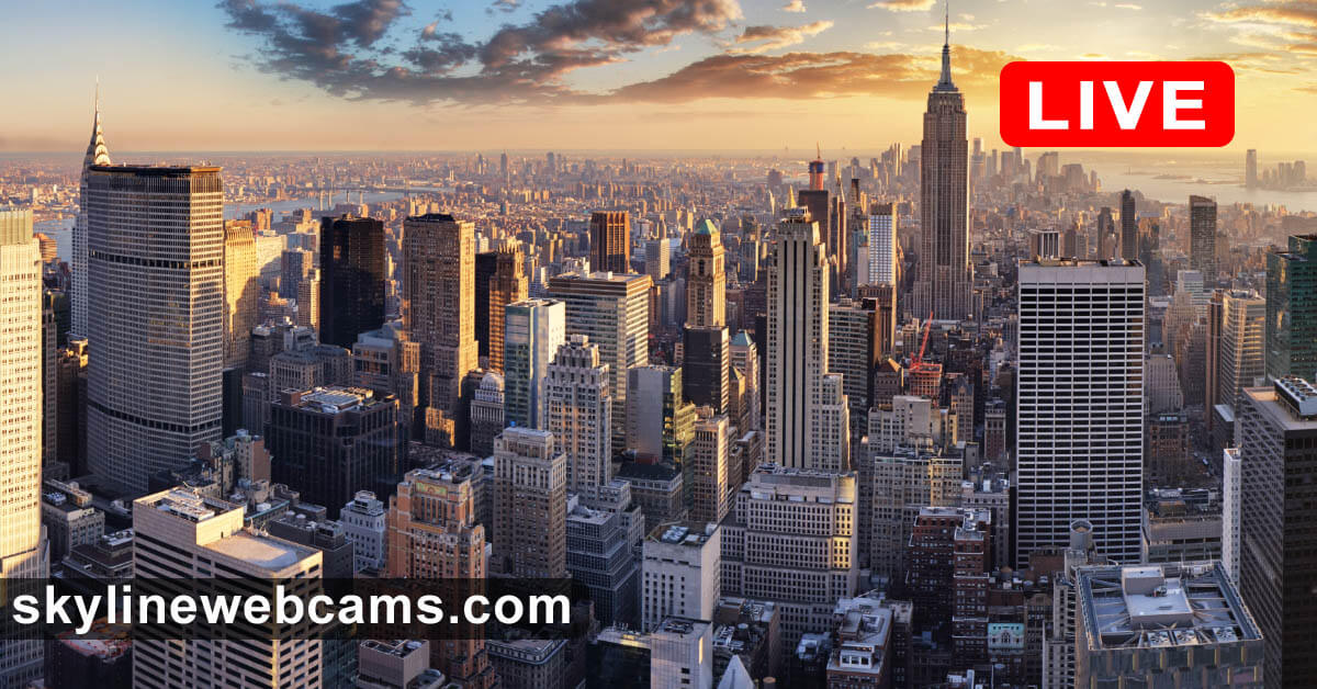 Imitatie Whirlpool vreemd LIVE】 Webcam New York City Skyline | SkylineWebcams
