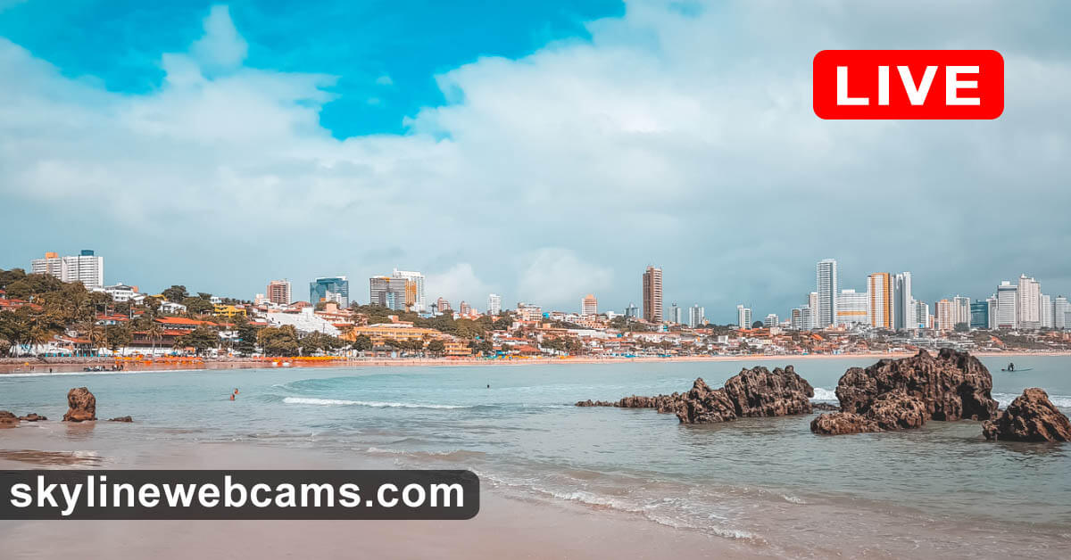 LIVE】 Webcam Brasil - Natal - Ponta Negra | SkylineWebcams
