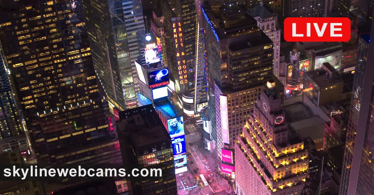 Diverso Viva submarino Cámara web en directo Ciudad de Nueva York - Times Square | SkylineWebcams