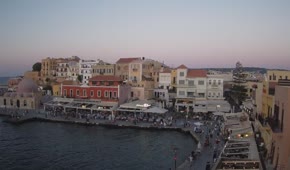Chania, der alte Hafen - Kreta